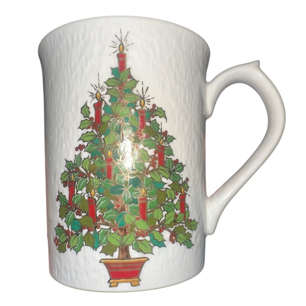 Vintage Otagiri Japan Gary  Stone Gibson Christmas Tree Mug